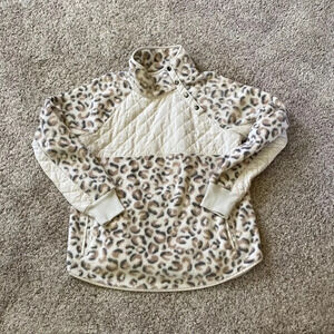 Abercrombie and Fitch Leopard Fleece